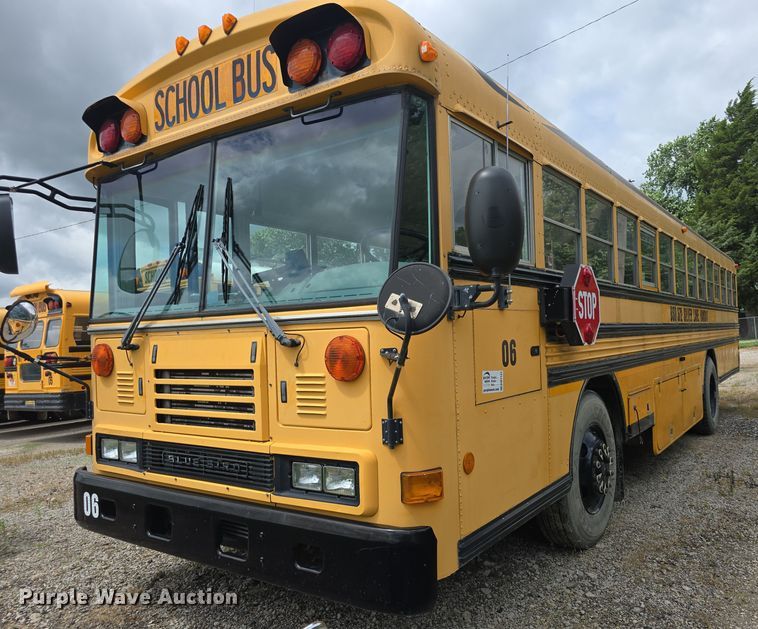 image for item DM1741 2002 Blue Bird  All American school bus