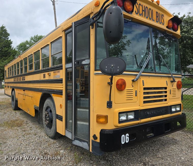 image for item DM1741 2002 Blue Bird  All American school bus