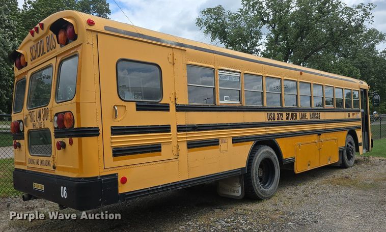 image for item DM1741 2002 Blue Bird  All American school bus