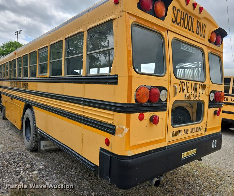 image for item DM1741 2002 Blue Bird  All American school bus