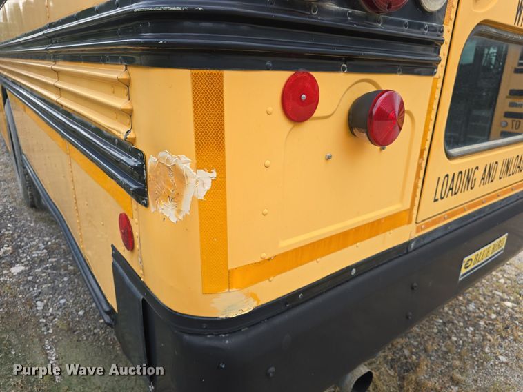 image for item DM1741 2002 Blue Bird  All American school bus