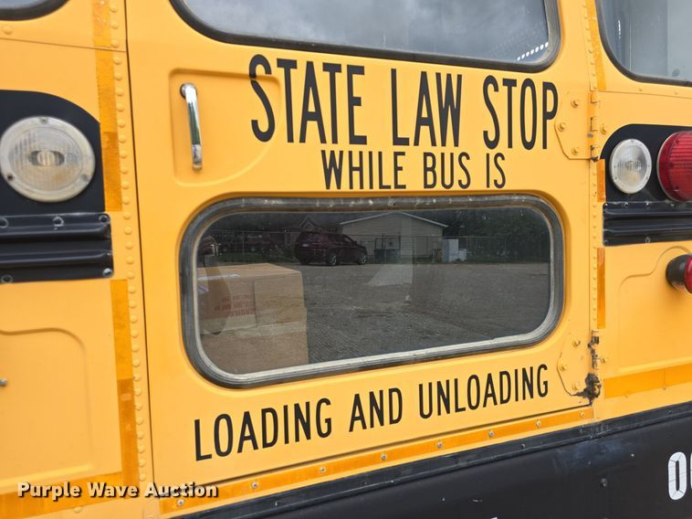 image for item DM1741 2002 Blue Bird  All American school bus