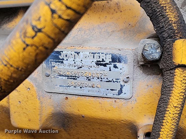 image for item DP0863 1990 John Deere 544E wheel loader