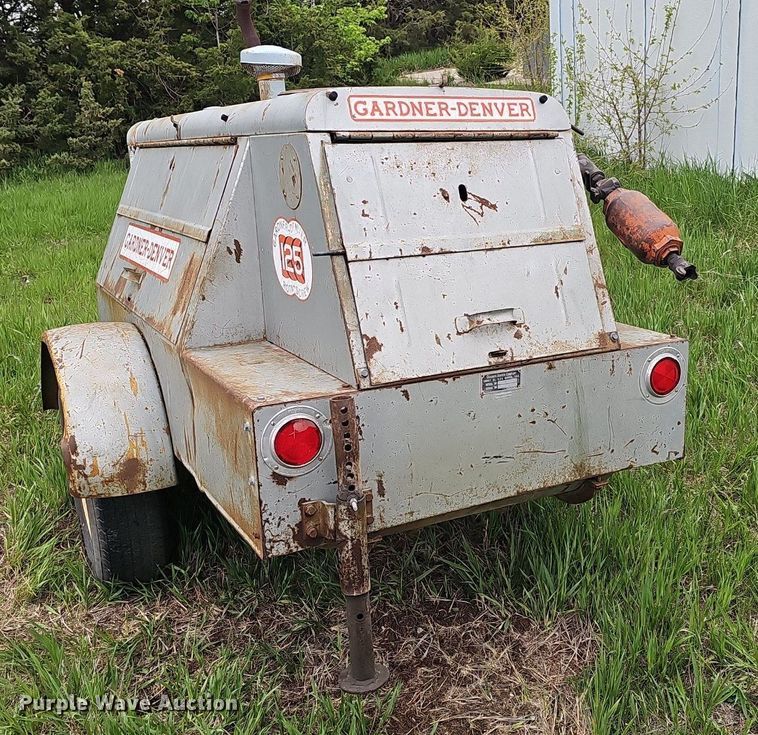 image for item DP0881 1966 Gardner Denver SP 125 GD air compressor