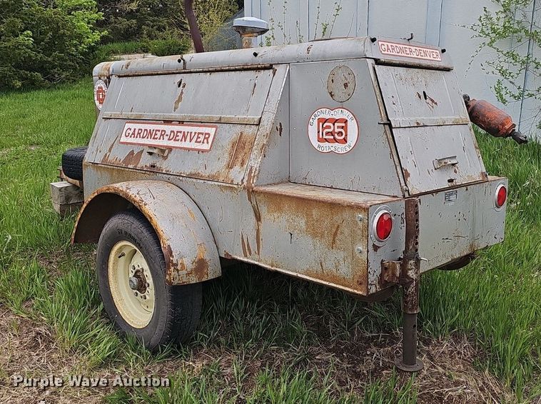 image for item DP0881 1966 Gardner Denver SP 125 GD air compressor