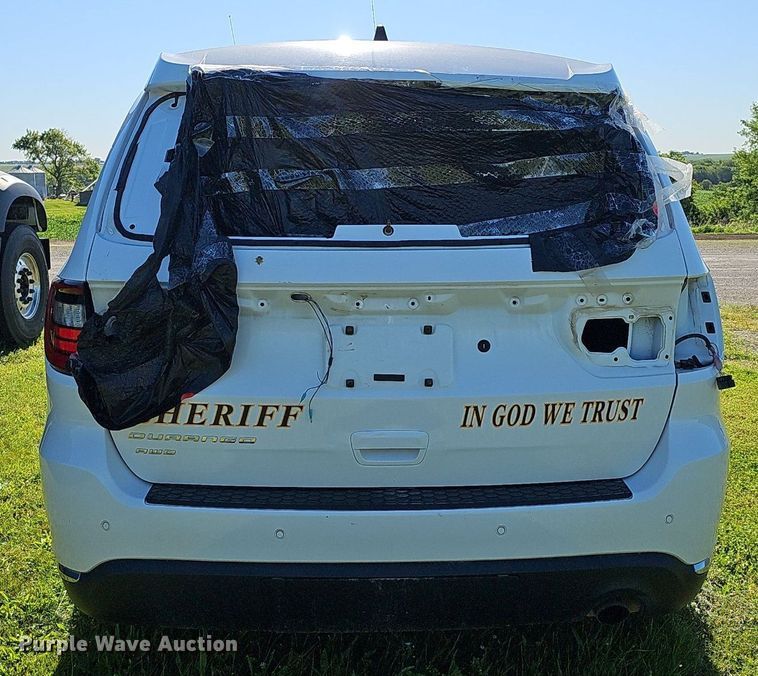 image for item DP6443 2016 Dodge Durango Police SUV