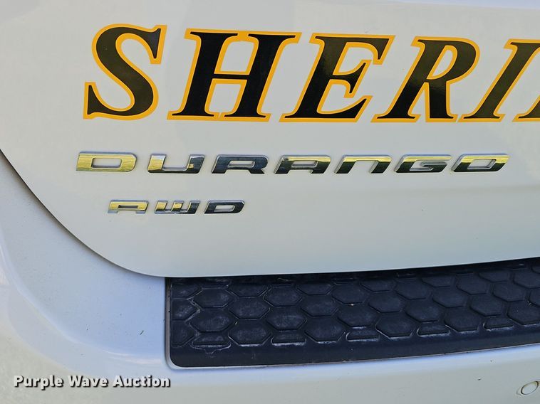 image for item DP6443 2016 Dodge Durango Police SUV