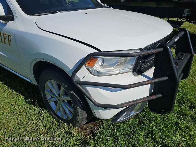 image for item DP6443 2016 Dodge Durango Police SUV