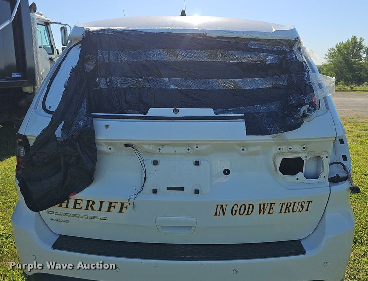 image for item DP6443 2016 Dodge Durango Police SUV