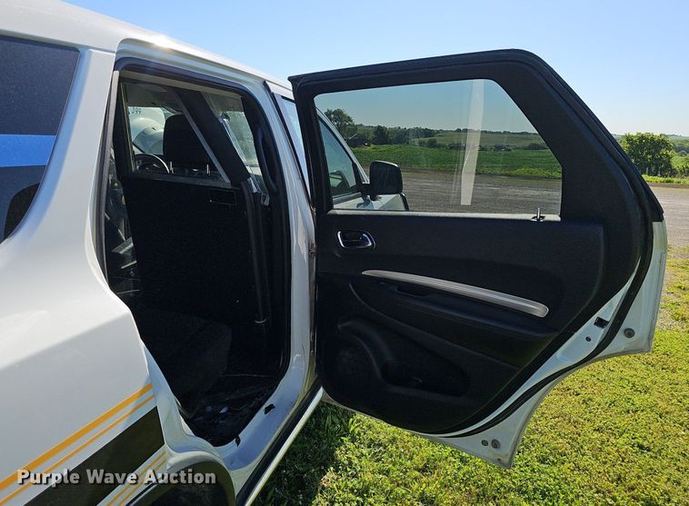 image for item DP6443 2016 Dodge Durango Police SUV