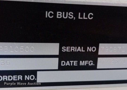 image for item DQ7122 2014 IC CE S school bus