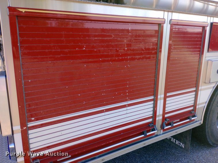 image for item DQ7158 2007 Sutphen 75' Ladder Quint fire truck