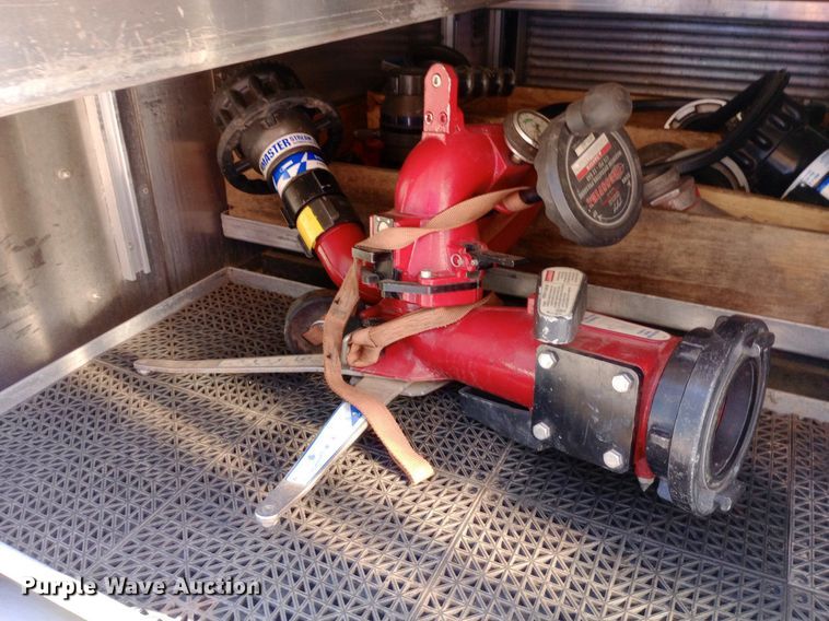 image for item DQ7158 2007 Sutphen 75' Ladder Quint fire truck