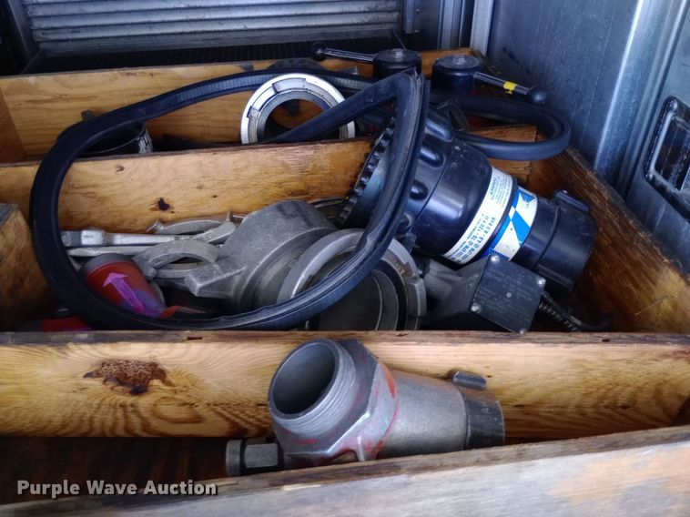 image for item DQ7158 2007 Sutphen 75' Ladder Quint fire truck