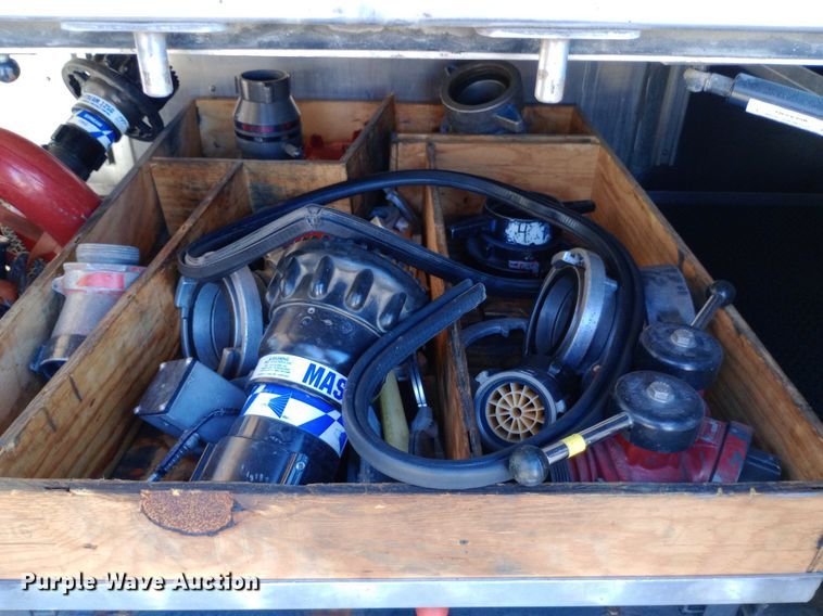 image for item DQ7158 2007 Sutphen 75' Ladder Quint fire truck