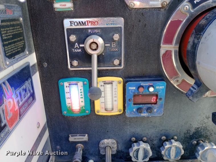 image for item DQ7158 2007 Sutphen 75' Ladder Quint fire truck