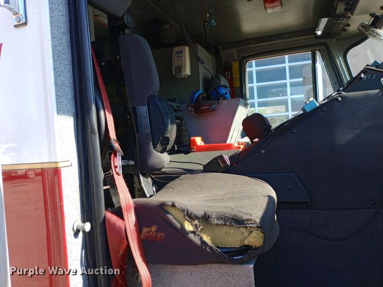 image for item DQ7158 2007 Sutphen 75' Ladder Quint fire truck