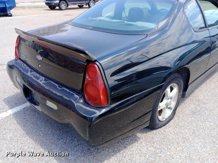 image for item DQ7169 2003 Chevrolet Monte Carlo 