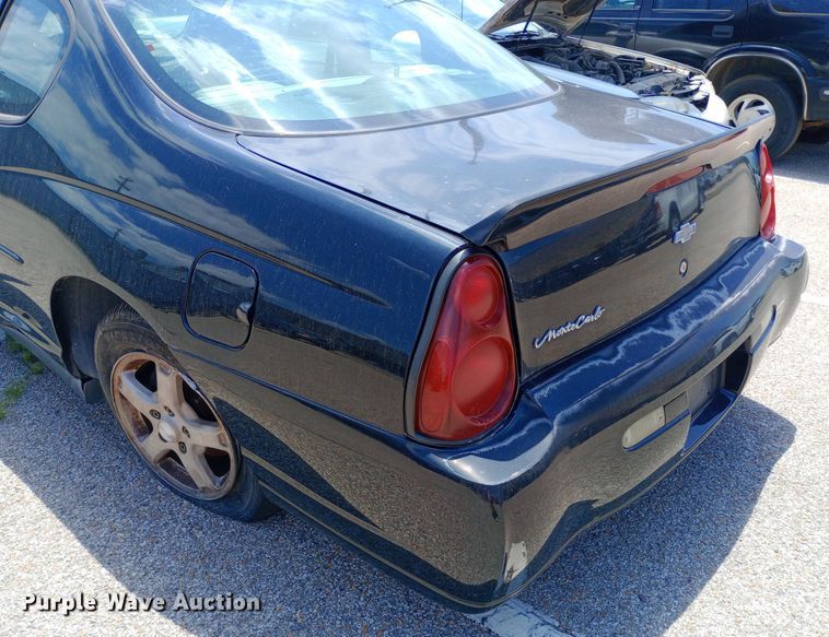 image for item DQ7169 2003 Chevrolet Monte Carlo 