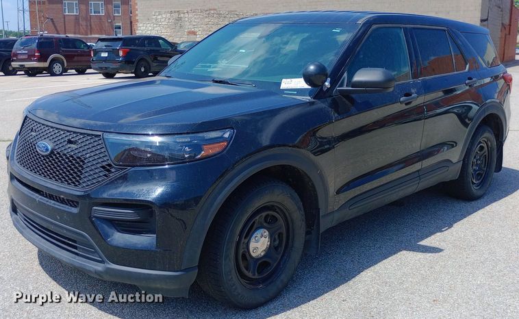 image for item DQ7175 2020 Ford Explorer Police Interceptor SUV