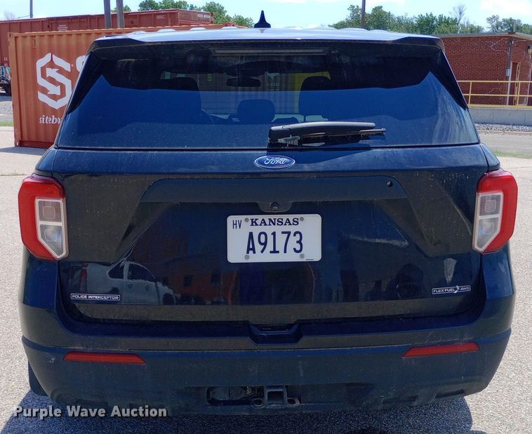 image for item DQ7175 2020 Ford Explorer Police Interceptor SUV
