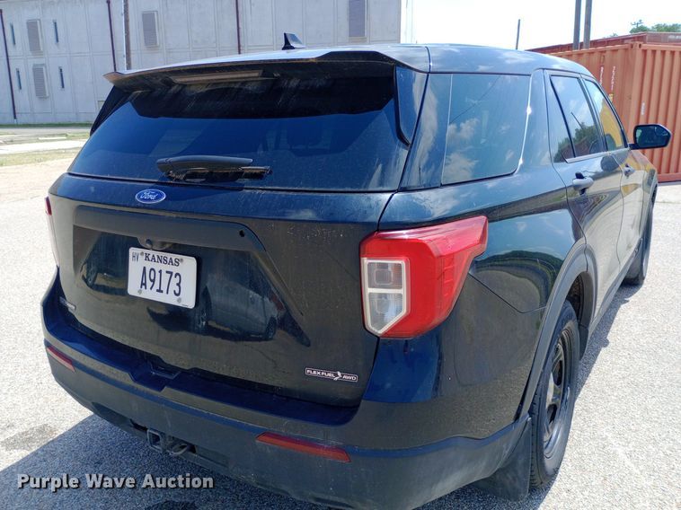 image for item DQ7175 2020 Ford Explorer Police Interceptor SUV