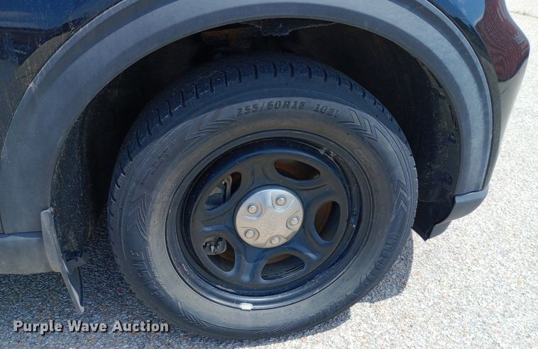 image for item DQ7175 2020 Ford Explorer Police Interceptor SUV