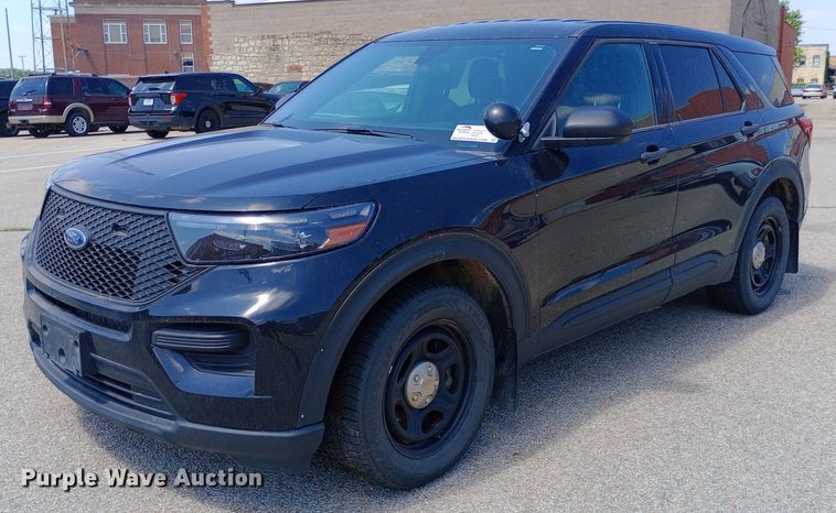 image for item DQ7176 2021 Ford Explorer Police Interceptor SUV