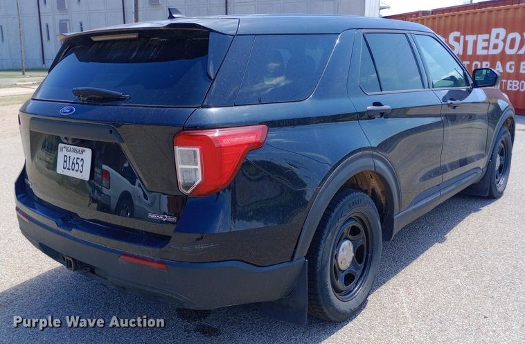image for item DQ7176 2021 Ford Explorer Police Interceptor SUV