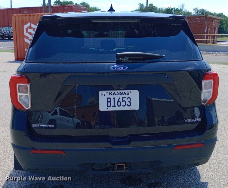 image for item DQ7176 2021 Ford Explorer Police Interceptor SUV