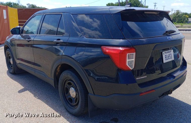 image for item DQ7176 2021 Ford Explorer Police Interceptor SUV