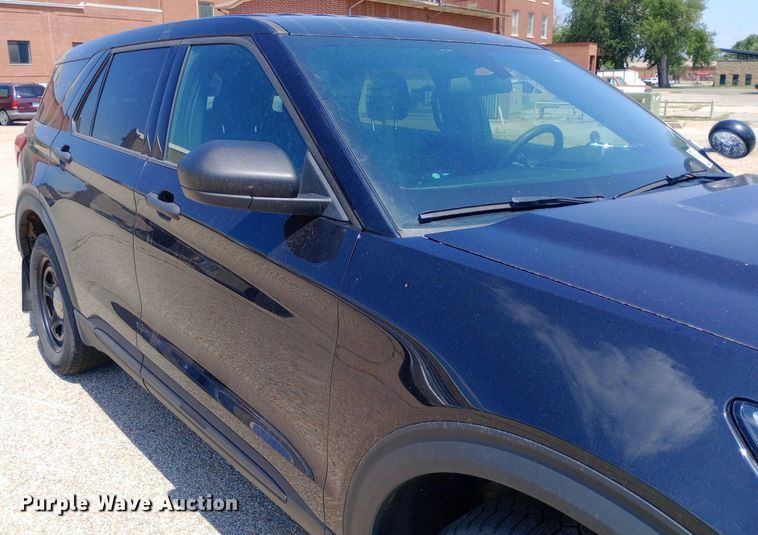 image for item DQ7176 2021 Ford Explorer Police Interceptor SUV