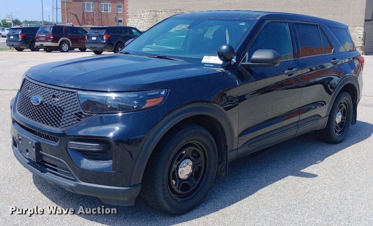 image for item DQ7177 2020 Ford Explorer Police Interceptor SUV