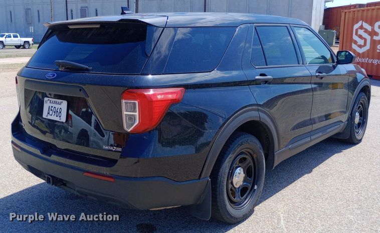 image for item DQ7177 2020 Ford Explorer Police Interceptor SUV