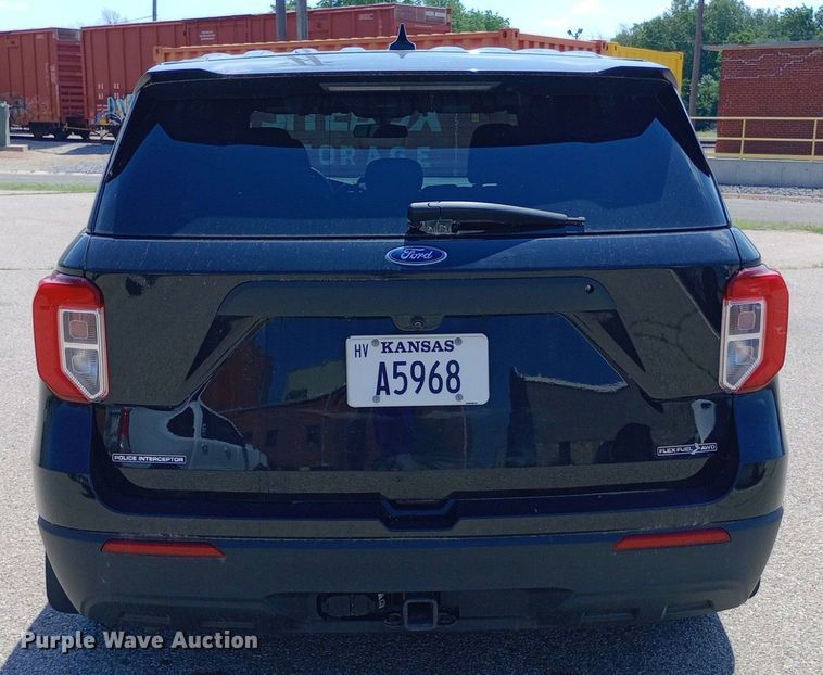 image for item DQ7177 2020 Ford Explorer Police Interceptor SUV