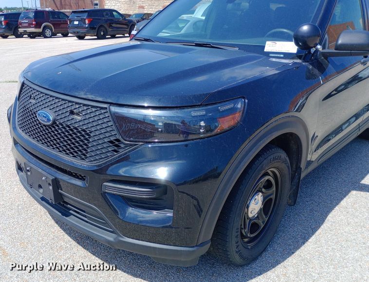 image for item DQ7177 2020 Ford Explorer Police Interceptor SUV