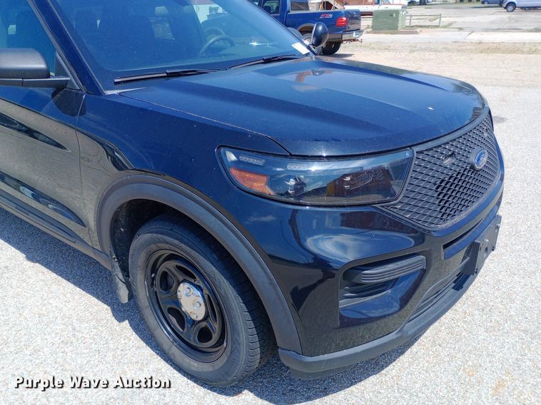 image for item DQ7177 2020 Ford Explorer Police Interceptor SUV