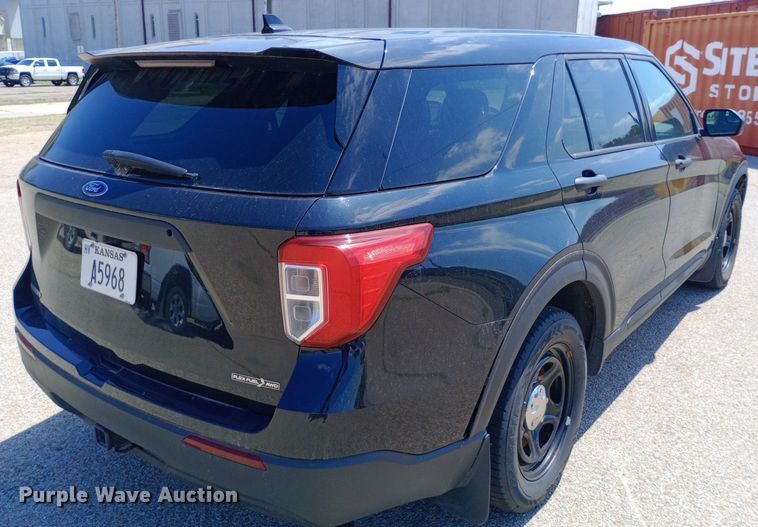 image for item DQ7177 2020 Ford Explorer Police Interceptor SUV