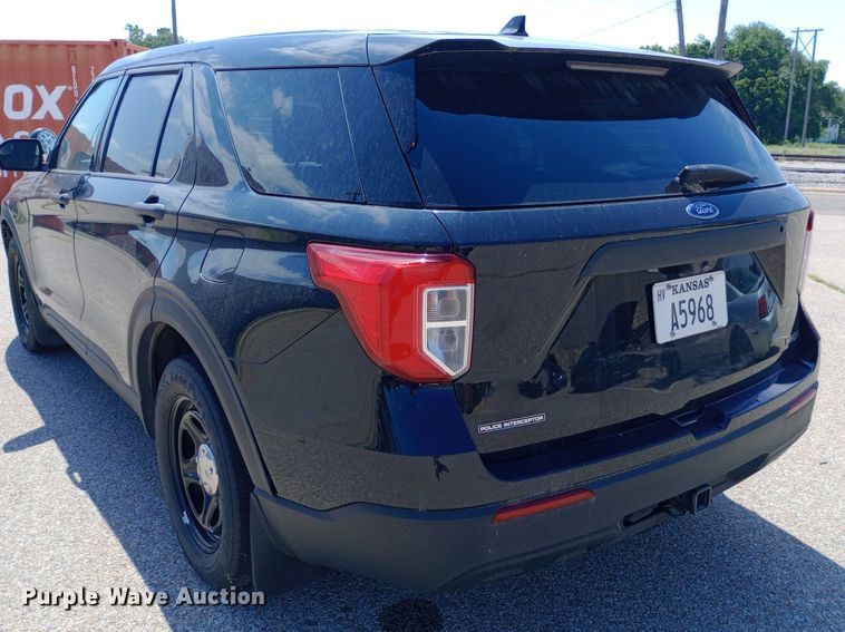 image for item DQ7177 2020 Ford Explorer Police Interceptor SUV