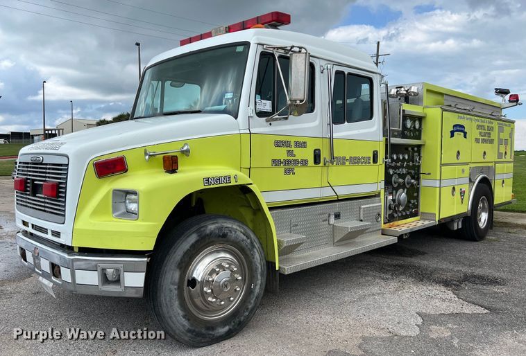 image for item DS3117 1999 Freightliner pumper fire truck