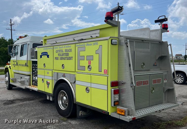 image for item DS3117 1999 Freightliner pumper fire truck