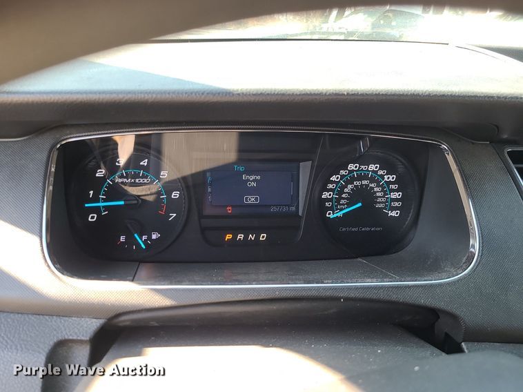 image for item DS7280 2013 Ford Taurus Police Interceptor 