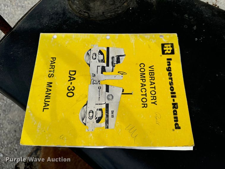 image for item DX0714 1979 Ingersoll Rand DA-30 double drum vibratory roller