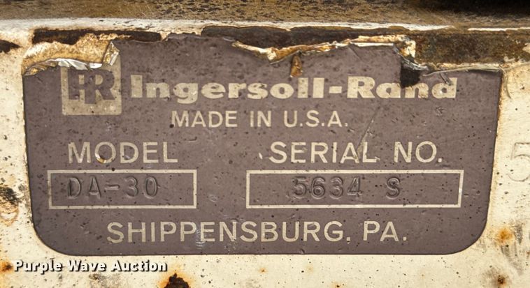 image for item DX0714 1979 Ingersoll Rand DA-30 double drum vibratory roller