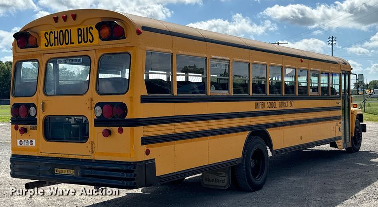 image for item DX0785 2001 Blue Bird B7 school bus