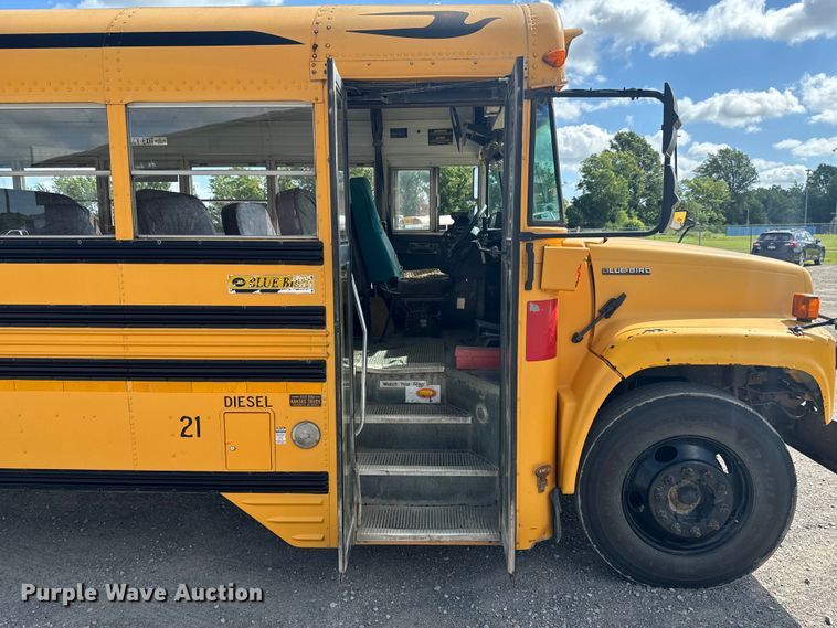 image for item DX0785 2001 Blue Bird B7 school bus