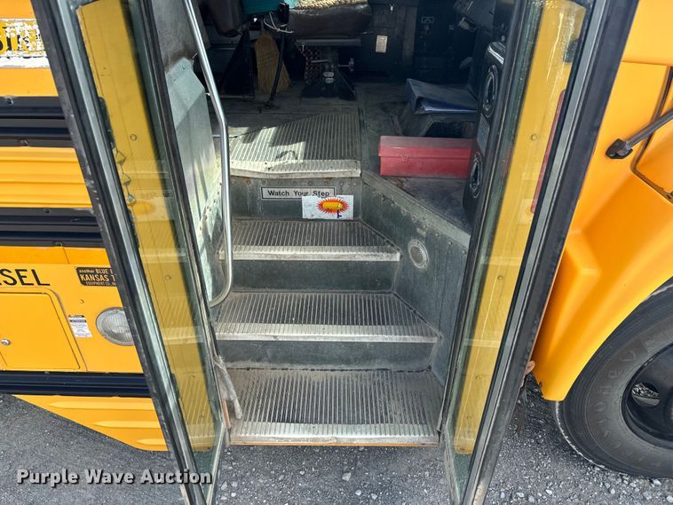 image for item DX0785 2001 Blue Bird B7 school bus