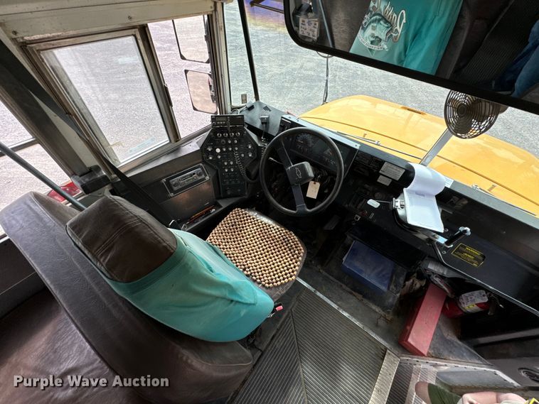 image for item DX0785 2001 Blue Bird B7 school bus