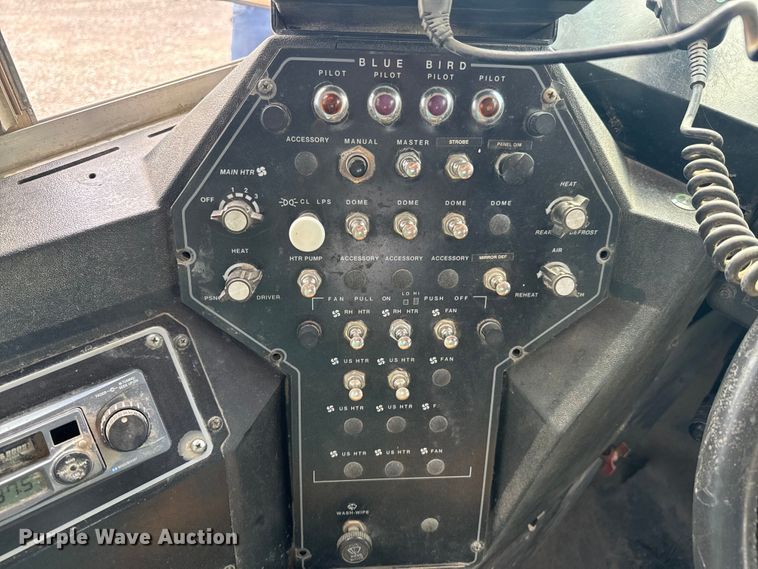 image for item DX0785 2001 Blue Bird B7 school bus