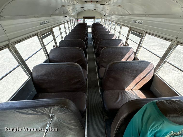 image for item DX0785 2001 Blue Bird B7 school bus